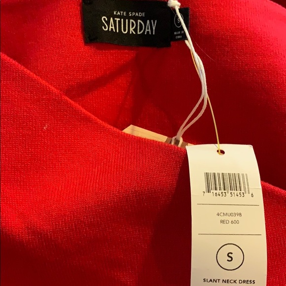 KATE SPADE SATURDAY SLANT NECK DRESS - Picture 2 of 3